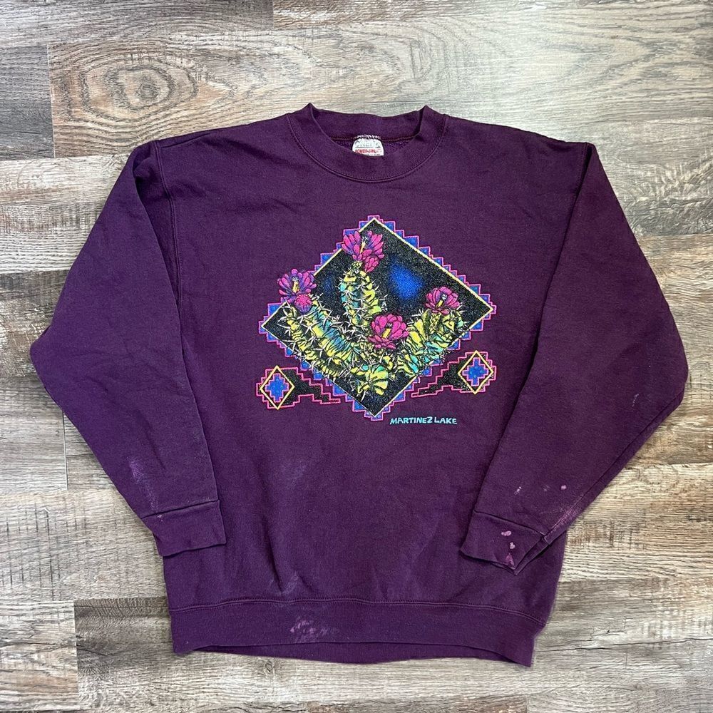 Vintage Flower Sweatshirt 